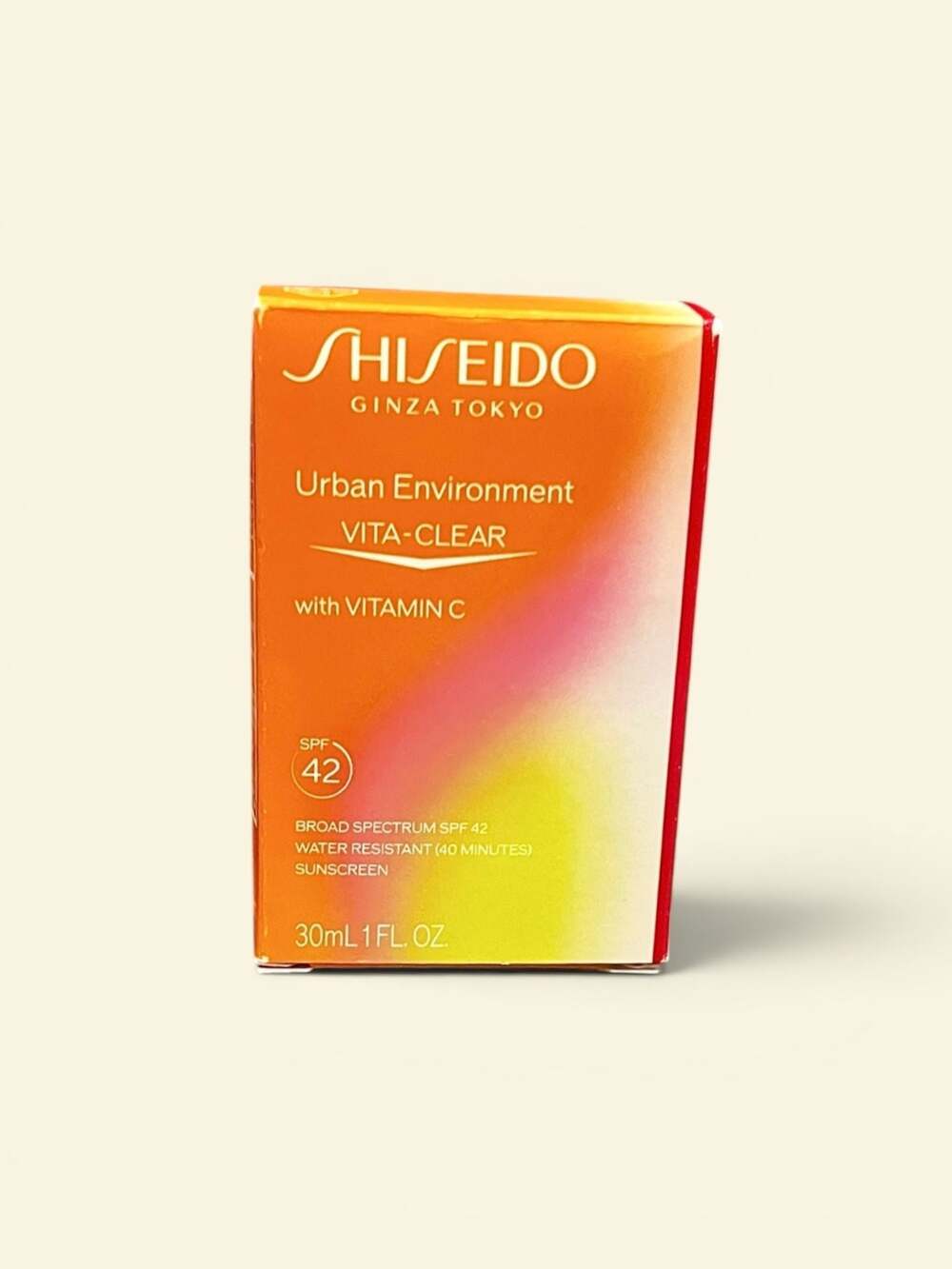 Shiseido Urban Environment Vita Clear Sunscreen SPF 42 1 oz.